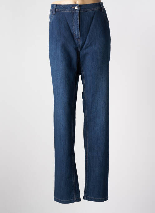 Jeans coupe slim bleu BRANDTEX pour femme