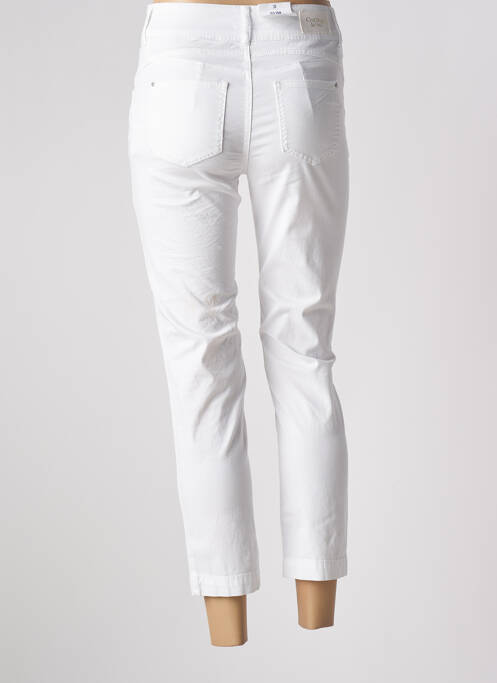 Pantalon 7/8 blanc C'EST BEAU LA VIE pour femme