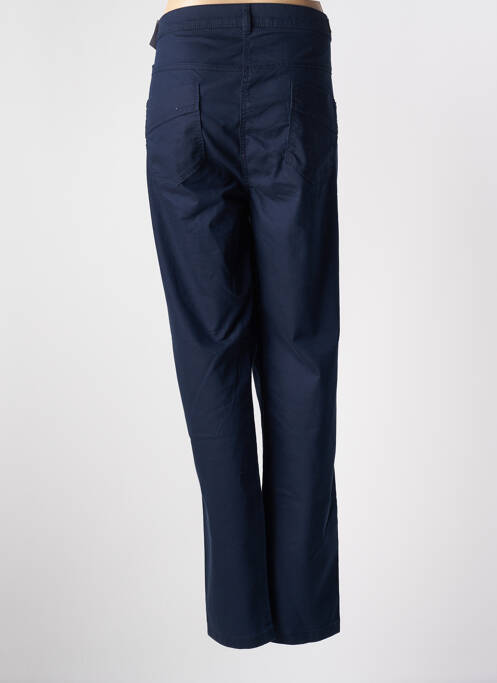 Pantalon droit bleu BRANDTEX pour femme