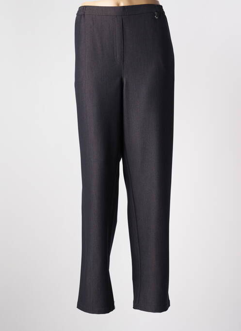 Pantalon droit gris BRANDTEX pour femme