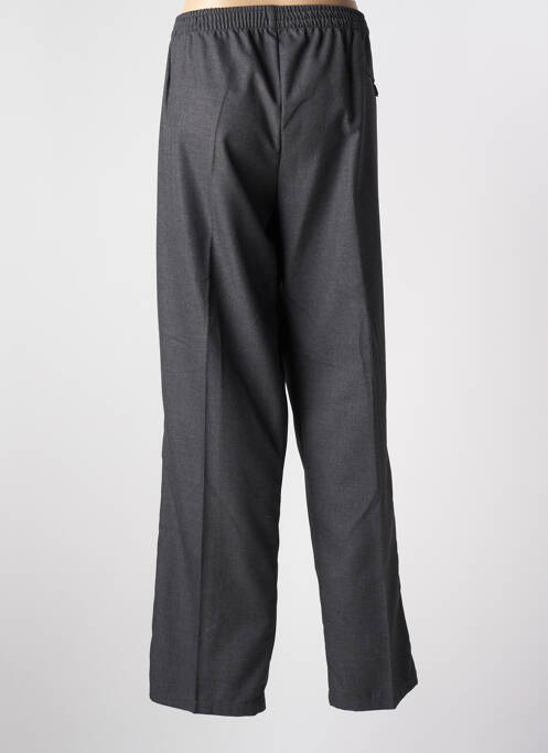 Pantalon droit gris PIERRE D'ARLANC pour femme