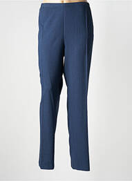 Pantalon slim taille élastique taille normale bleu GUY DUBOUIS femme