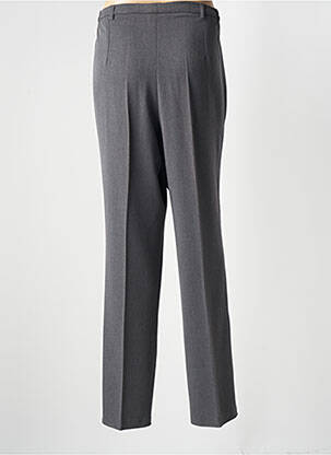 Pantalon droit taille haute taille haute gris GUY DUBOUIS femme