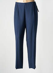 Pantalon droit bleu GEVANA pour femme seconde vue