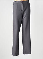 Pantalon droit gris PLURIELLES pour femme seconde vue