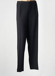 Pantalon droit noir GEVANA pour femme seconde vue