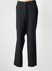 Pantalon droit noir PIONEER pour femme seconde vue