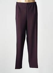 Pantalon droit rouge GEVANA pour femme seconde vue