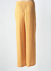 Pantalon large jaune MOLLY BRACKEN pour femme seconde vue