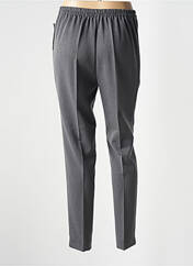 Pantalon slim gris GEVANA pour femme seconde vue