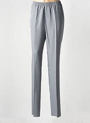 Pantalon slim gris LUIGI MORINI pour femme seconde vue