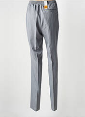Pantalon slim gris LUIGI MORINI pour femme seconde vue