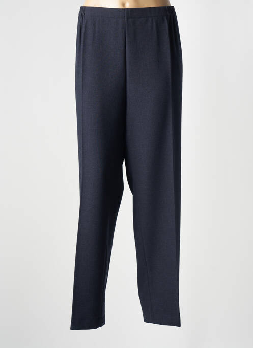 Pantalon droit bleu GEVANA pour femme