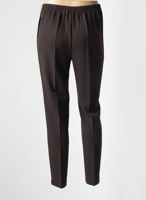 Pantalon droit marron GEVANA pour femme