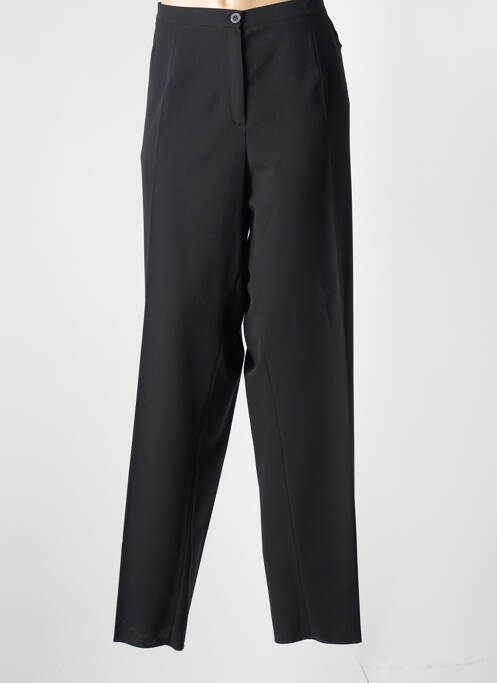 Pantalon droit noir GRIFFON pour femme