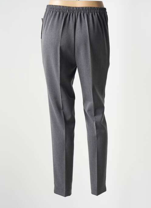 Pantalon slim gris GEVANA pour femme