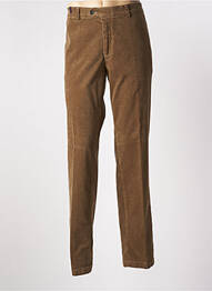 Pantalon chino stretch taille normale marron SAN SIRO homme