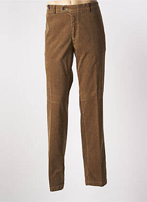 Pantalon chino stretch taille normale marron SAN SIRO homme