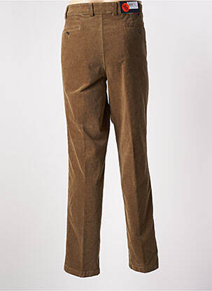 Pantalon chino stretch taille normale marron SAN SIRO homme