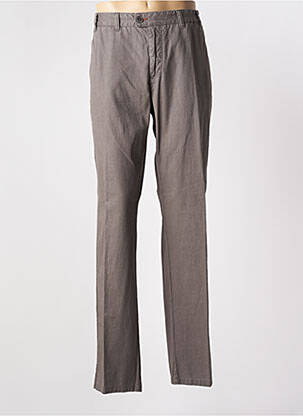 Pantalon chino stretch taille normale gris EMYLE homme