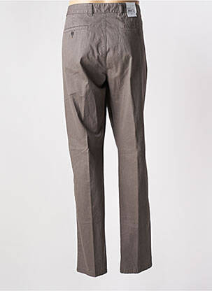 Pantalon chino stretch taille normale gris EMYLE homme
