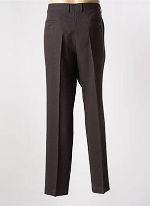 Pantalon droit stretch taille normale marron LUCAN homme