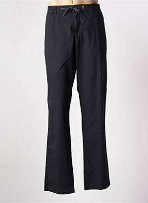 Pantalon droit tissage popeline taille normale bleu COFOX homme