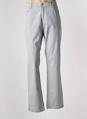 Pantalon droit stretch taille normale gris PIONEER homme