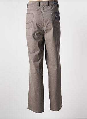 Pantalon droit stretch taille normale gris PIONIER homme