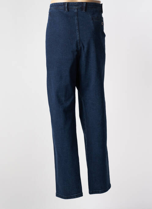 Jeans coupe droite stretch taille normale bleu JOST homme
