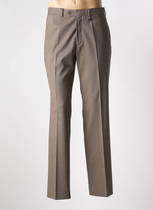 Pantalon droit marron LCDN pour homme