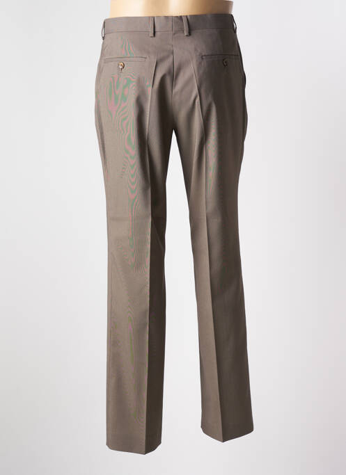 Pantalon droit marron LCDN pour homme