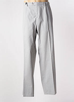 Pantalon droit coupe droite gris PIERRE D'ARLANC homme