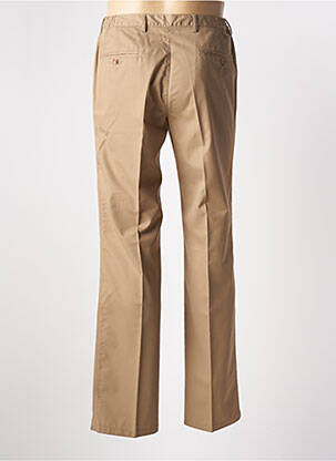 Pantalon droit coupe droite beige PIERRE D'ARLANC homme