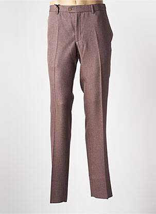 Pantalon droit poches marron PIERRE D'ARLANC homme