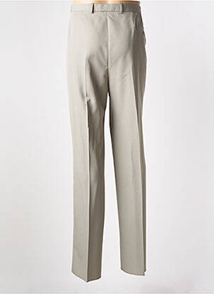 Pantalon droit coupe droite beige PIERRE D'ARLANC homme