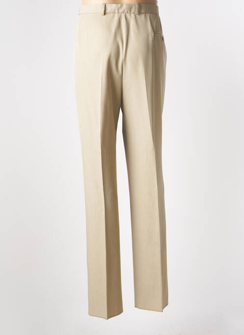 Pantalon droit beige PIERRE D'ARLANC pour homme