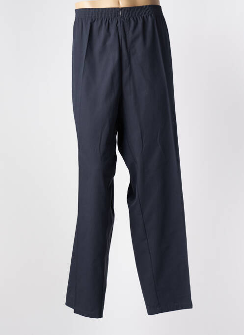Pantalon droit bleu PIERRE D'ARLANC pour homme