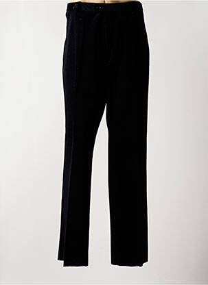 Pantalon droit stretch taille normale noir PIERRE D'ARLANC homme