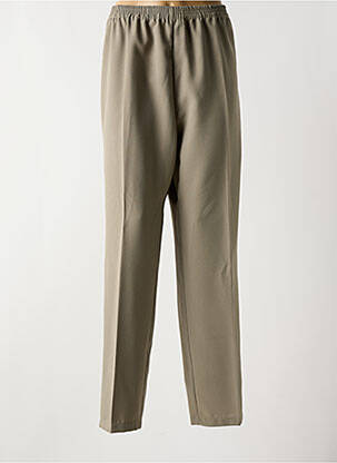 Pantalon droit taille normale taille normale vert VESTIDE homme