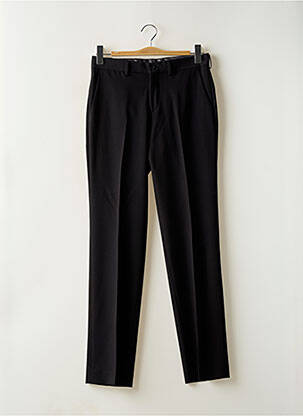 Pantalon droit stretch taille normale noir LCDN femme