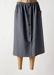 Jupe mi-longue gris PLURIELLES pour femme seconde vue