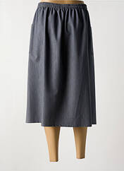 Jupe mi-longue gris PLURIELLES pour femme seconde vue