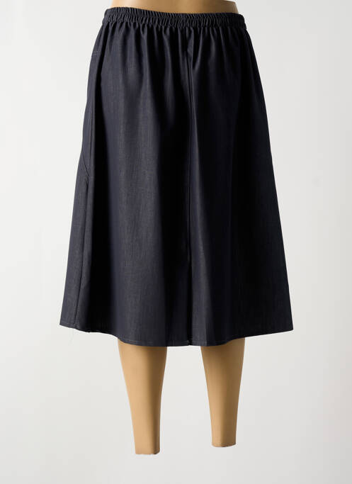 Jupe mi-longue gris PLURIELLES pour femme