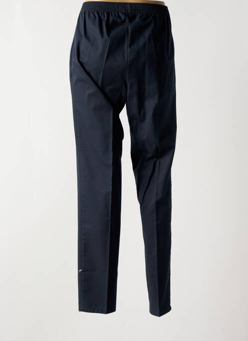 Pantalon droit bleu PIERRE D'ARLANC pour femme