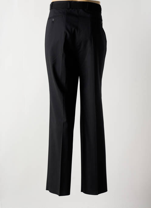 Pantalon droit noir LUIGI MORINI pour homme