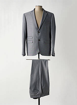 Costume de ville gris LUIGI MORINI pour homme