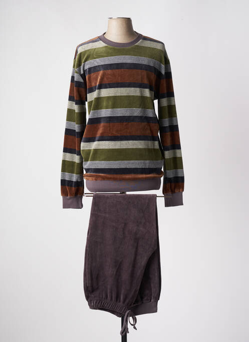 Pyjama marron CHRISTIAN CANE pour homme