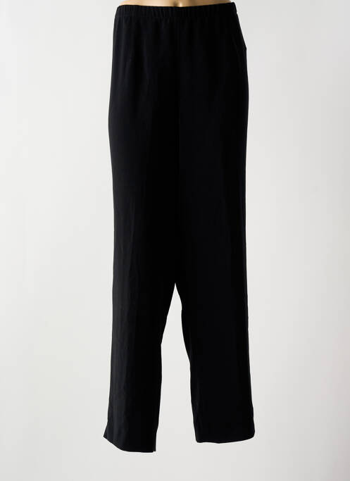 Pantalon droit noir CHALOU pour femme