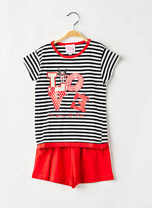 Pyjama manches courtes rouge ROSE POMME garçon